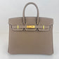 Birkin25 バーキン25 Etoupe エトープ GHW Mat ゴールド金具マット Stamp-K K刻