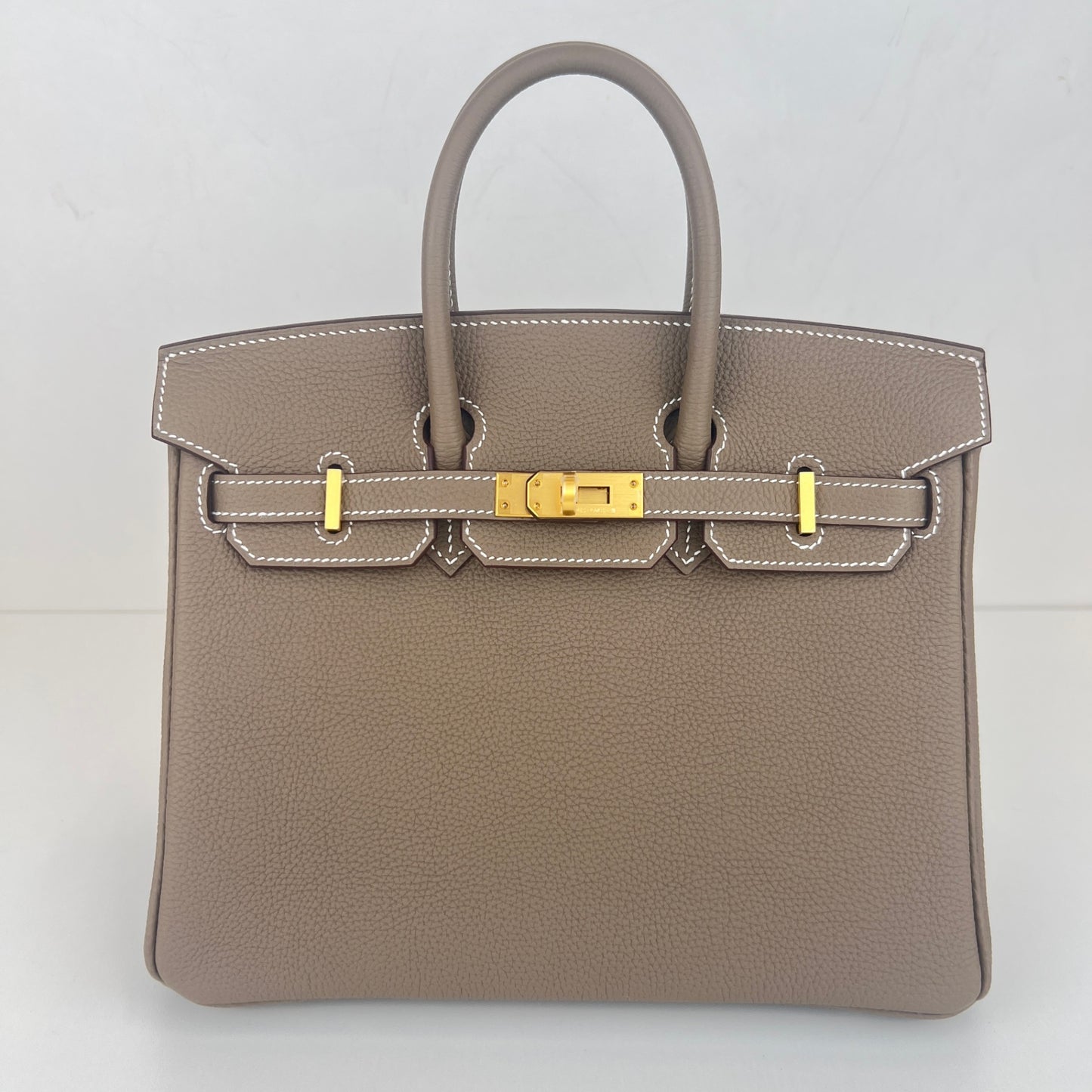 Birkin25 バーキン25 Etoupe エトープ GHW Mat ゴールド金具マット Stamp-K K刻