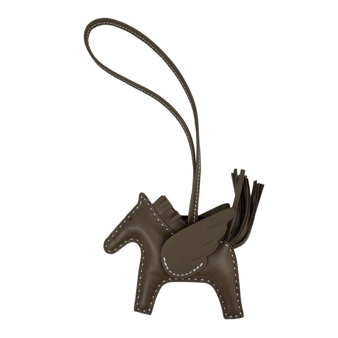 Rodeo Pegasus charm PM ロデオ ペガサス Etoupe エトープ バッグチャーム W刻印