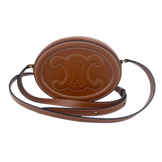 キュイルトリオンフオーバルパース ブラウン トリオンフ カーフ