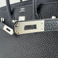 Birkin25 バーキン25 Black ブラック PHW シルバー金具 Stamp-W W刻印 Togo トゴ ハンドバッグ
