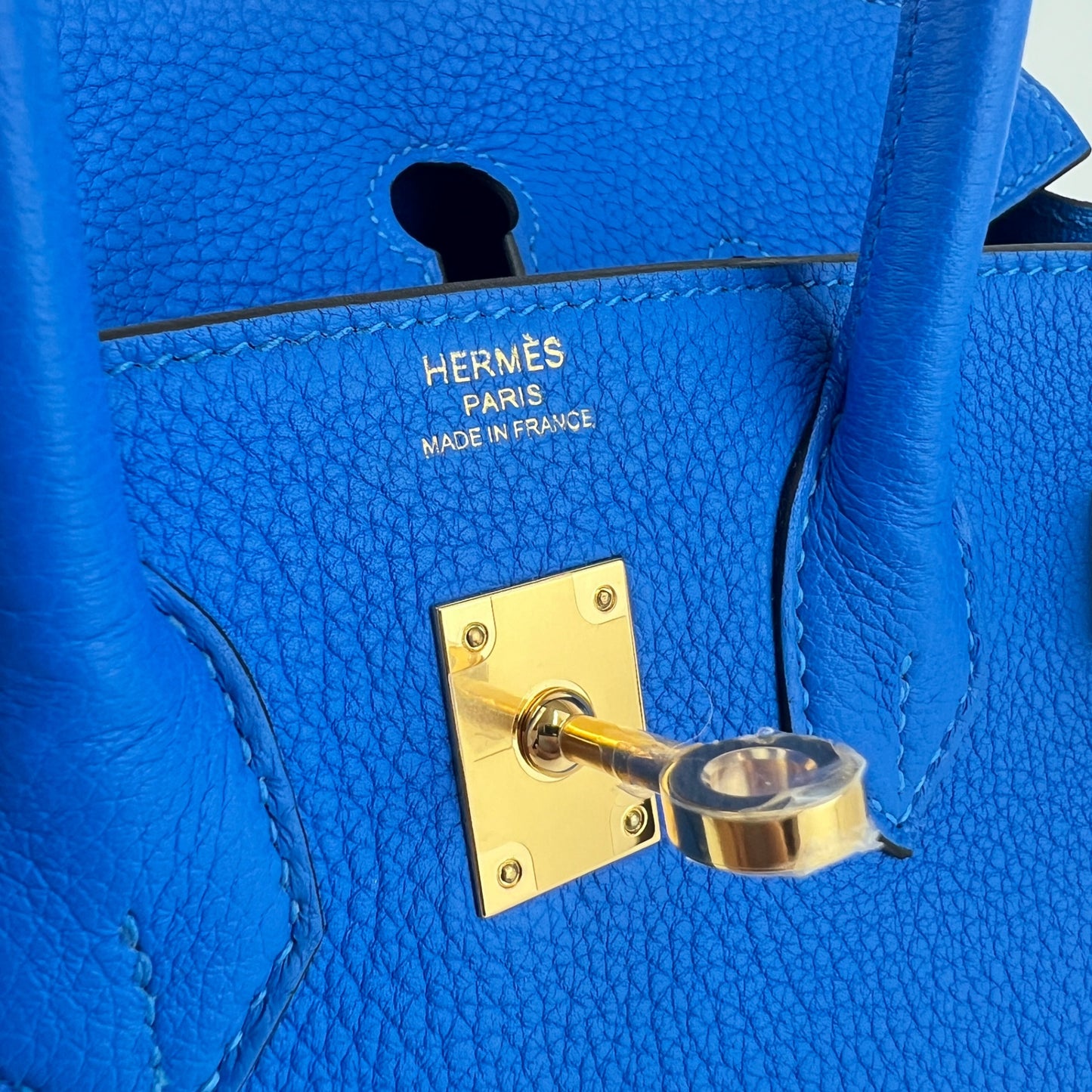 Birkin25 バーキン25 Blue hydra ブルーイドラ GHW ゴールド金具 Stamp-W W刻印 Togo トゴ