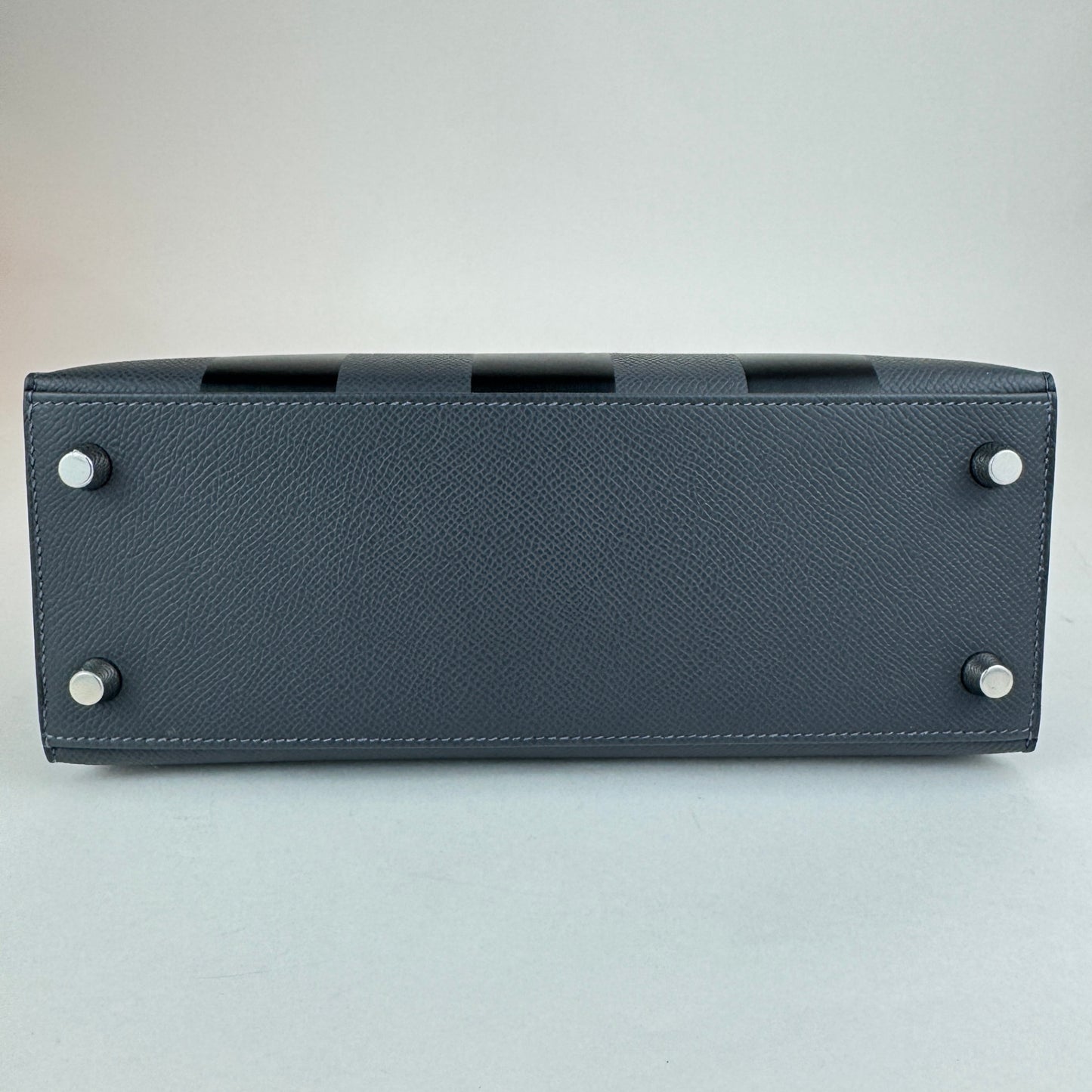 Kelly25 casaque etoilee  ケリー25 カザック エトワール Ardoise/Black/Vert peppermint　  アルドワーズ/ブラック/ヴェールペパーミント  PHW シルバー金具 Epsom/Tadelakt/Chevre  エプソン/タデラクト/シェーブル    Stamp-W W刻印