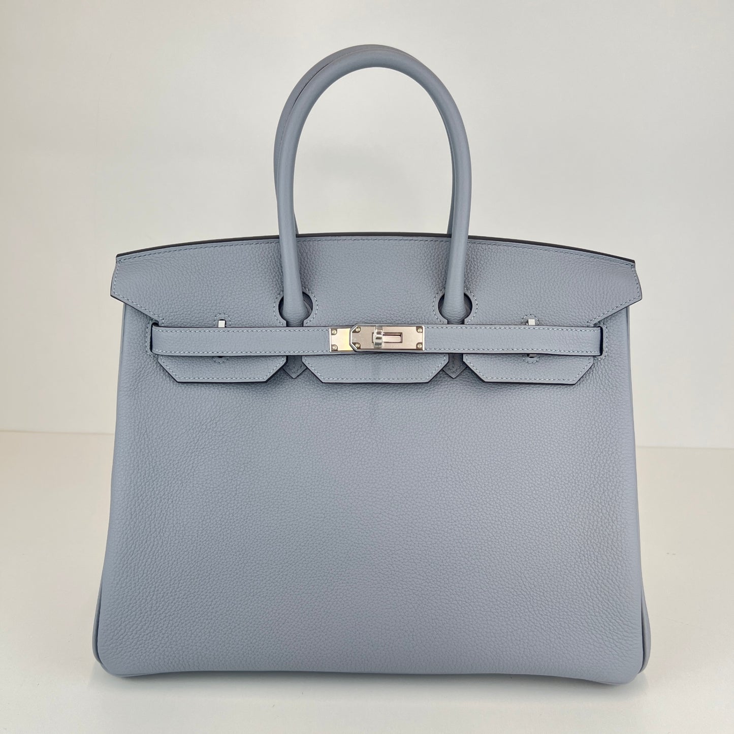 Birkin35　バーキン35　Gris pantian グリパンタン　Togo トゴ　PHW 　SV金具　Stamp-K　K刻