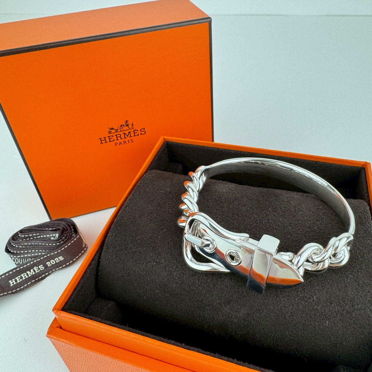 Inflexible bracelet GM  ブークレ セリエ　インフレキシブルブレスレットGM シルバー　silver