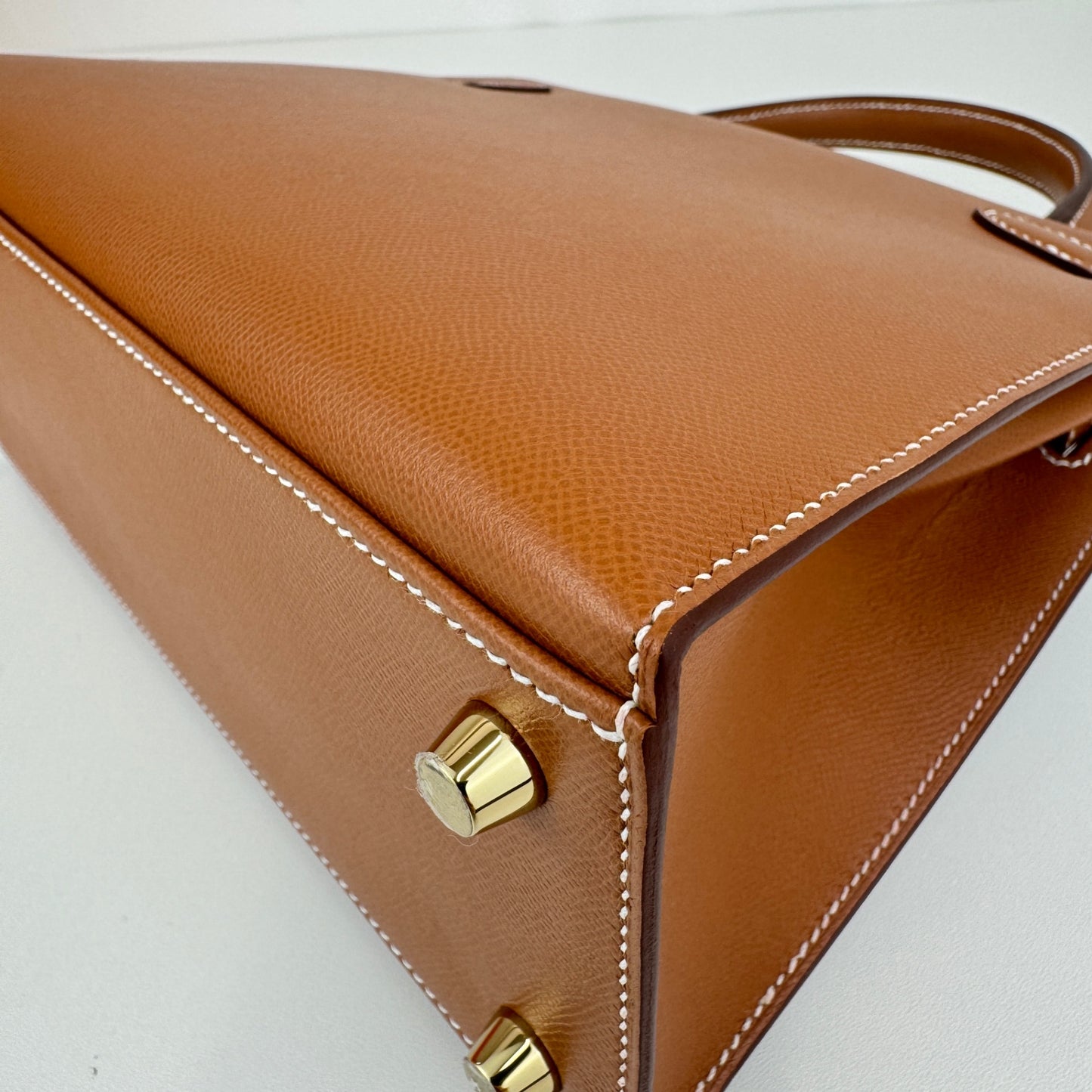 Kelly25 Sellier ケリー25 セリエ Gold ゴールド GHW ゴールド金具 Stamp-K K刻印 Madame マダム