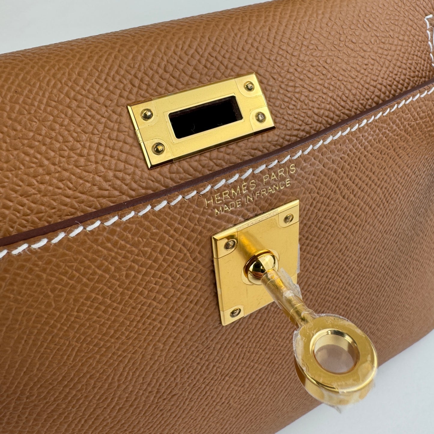 Mini kelly ミニケリー Stamp-K K刻印 Epsom エプソン Gold ゴールド GHW ゴールド金具