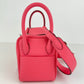 Hermès エルメス Lindy mini リンディミニ Stamp-W W刻印 Taurillon Clemence トリオンクレマンス Rose azalee ローズアザレ PHW シルバー金具