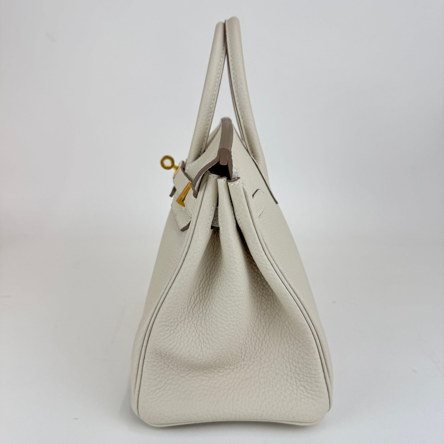 Birkin25 バーキン25 Craie クレ  GHW ゴールド金具 Togo トゴ Stamp-W W刻印