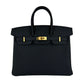 Birkin25 バーキン25 Black ブラック GHW ゴールド金具 Stamp-K K刻印 Togo トゴ