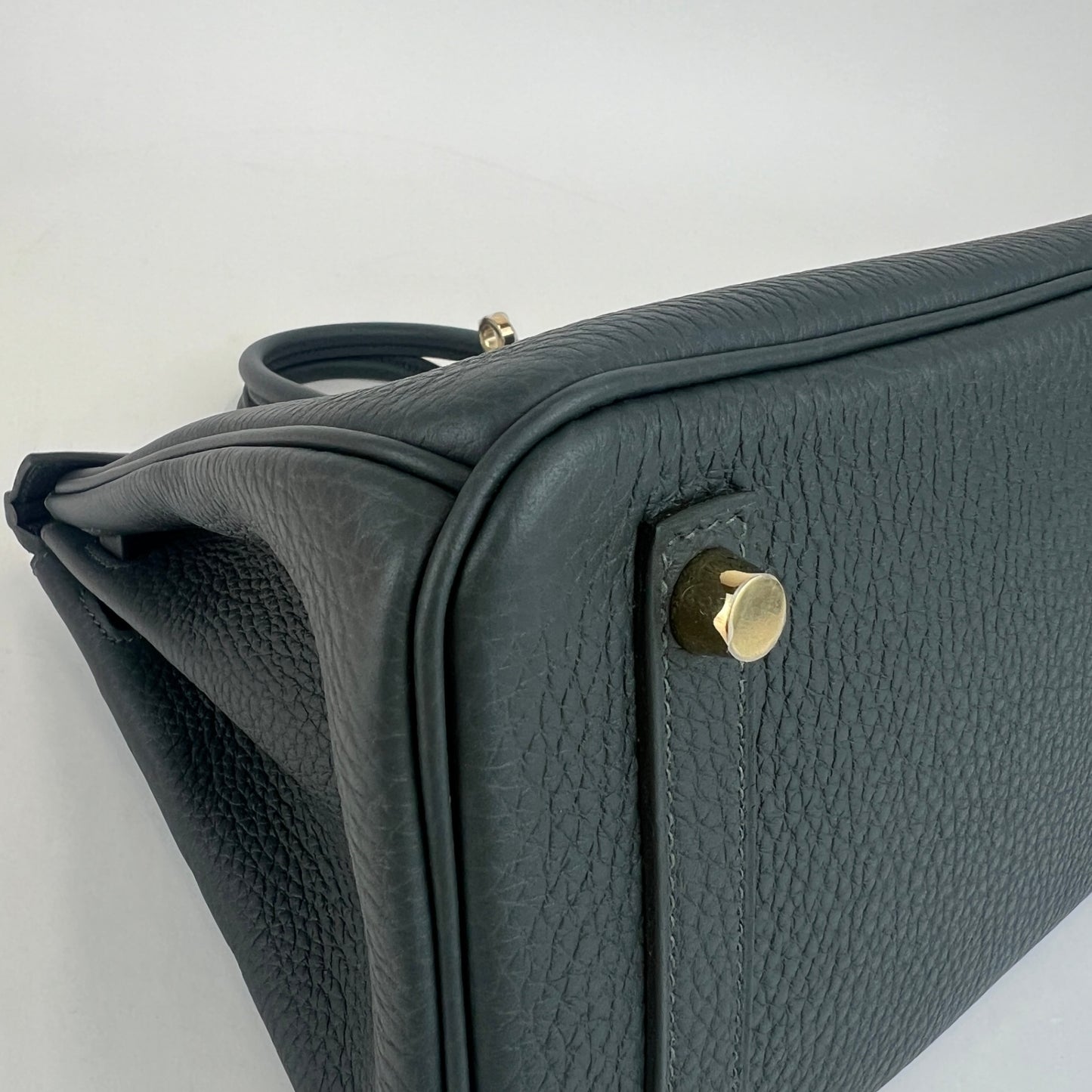 Birkin25 バーキン25 Vert mangrove ヴェールマングローブ  PMBHW シャンパンゴールド金具 Togo トゴ Stamp-K K刻印