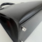 Hermès エルメス Kelly28 ケリー28 Stamp-W W刻印  Boxcalf ボックスカーフ Black ブラック PHW シルバー金具
