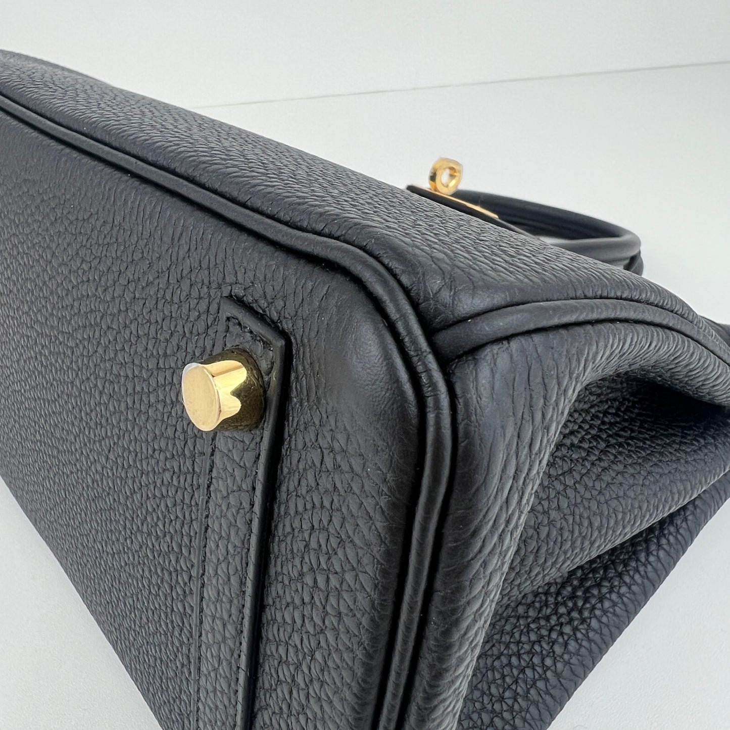 Birkin25 バーキン25 ブラック　GHW ゴールド金具　Stamp-K K刻
