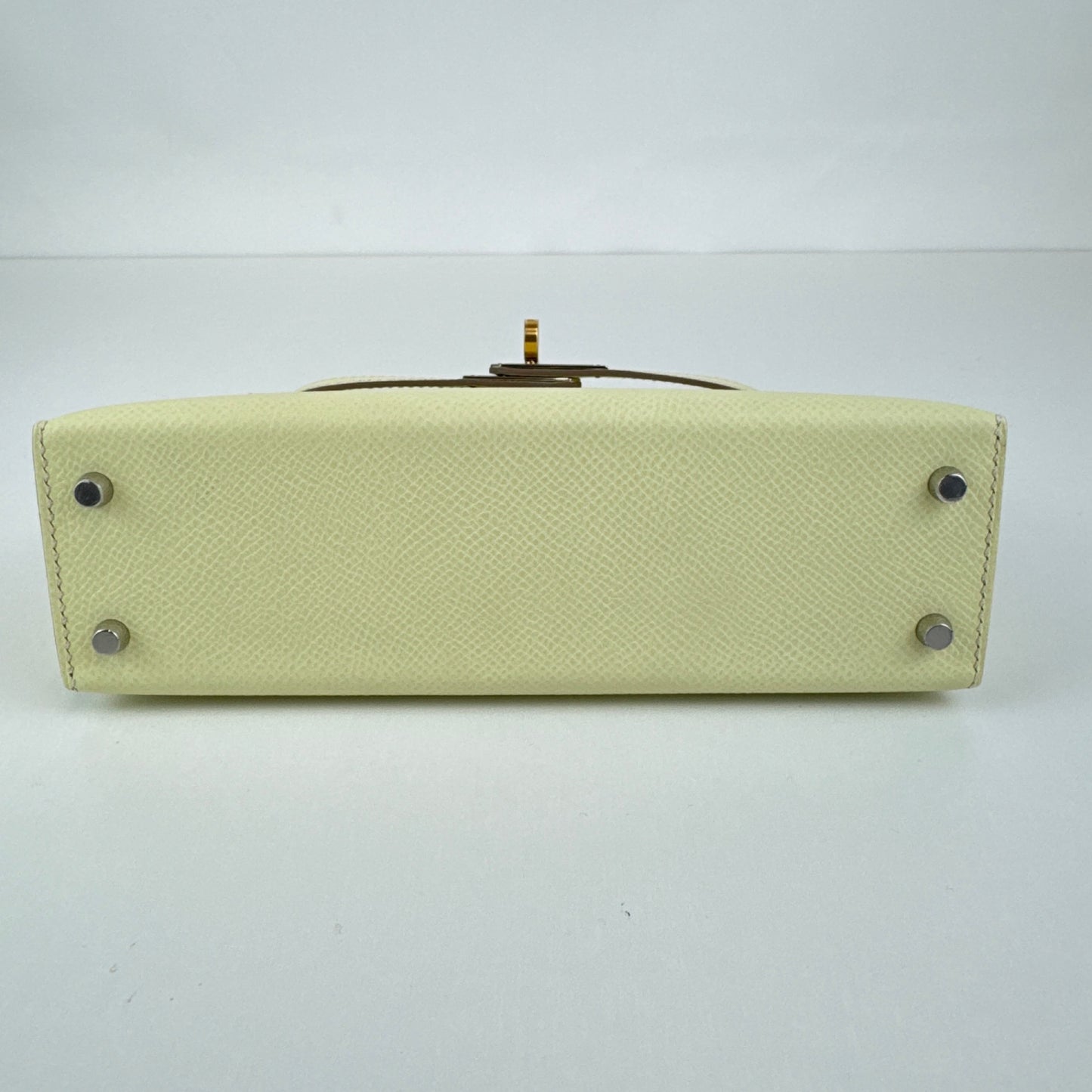 Mini kelly Jaune milton ジョーヌミルトン Epsom エプソン EHW エレクトラム金具 Stamp-W W刻