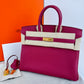 Birkin25 バーキン25 Ruby ルビー GHW ゴールド金具 Stamp-B B刻印 Togo トゴ