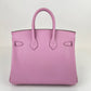 Birkin25 バーキン25 Stamp-W W刻印 Swift スウィフト Mauve sylvester モーヴシルベストル RGHW ローズゴールド金具