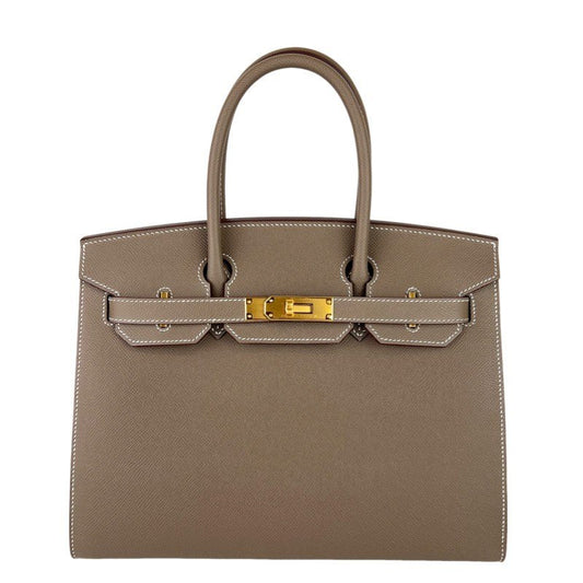 Birkin30 sellier バーキン30 セリエ Etoupe エトープ Epsom エプソン GHW ゴールド金具 Stamp-W W刻印