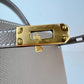 Kelly25 ケリー25 Etoupe エトープ Epsom エプソン GHW ゴールド金具 Stamp-W W刻印