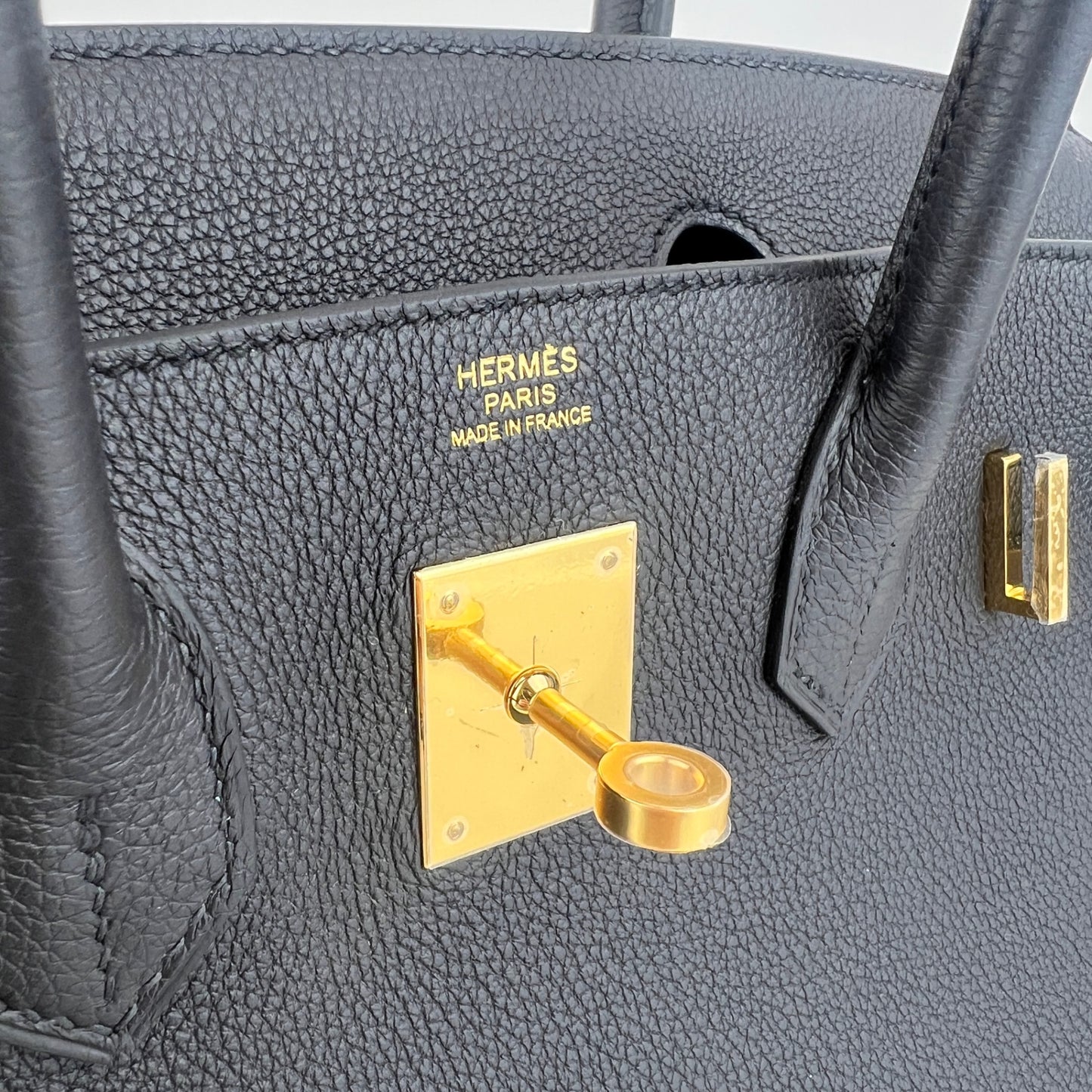 Birkin30 バーキン30 Black ブラック GHW ゴールド金具 Stamp-W W刻