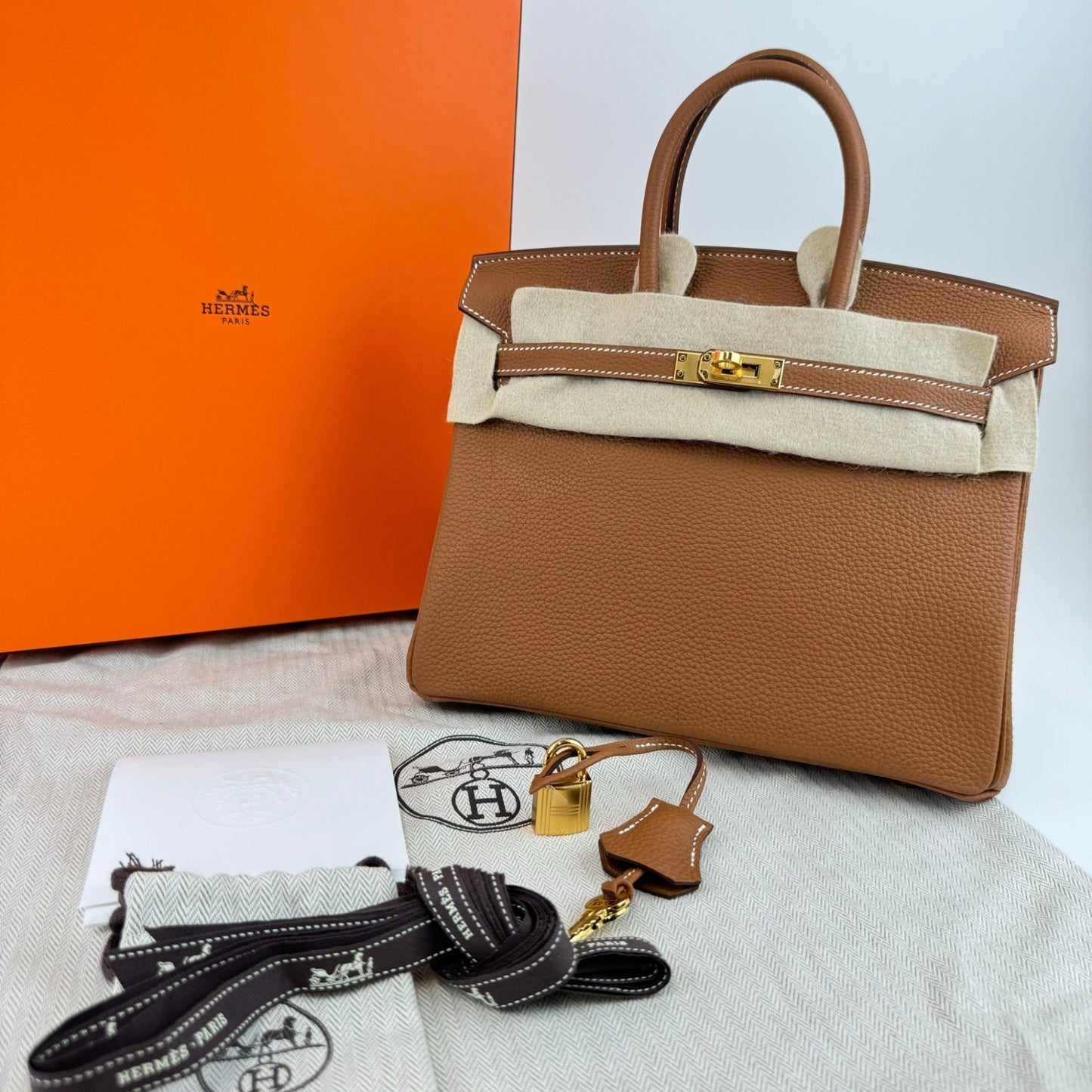 Birkin25 バーキン25 Stamp-W W刻印 Togo トゴ Gold　ゴールド GHW ゴールド金具