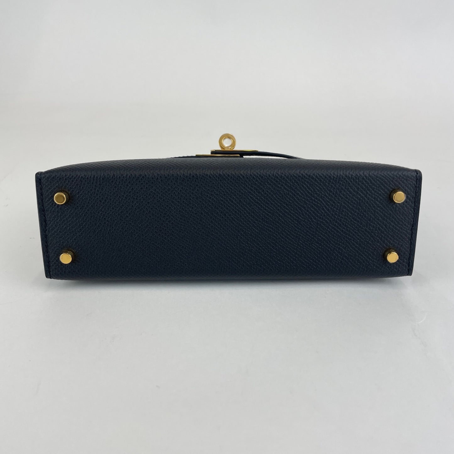 Mini kelly ミニケリー Black　ブラック  GHW ゴールド金具 Epsom エプソン Stamp-K K刻印