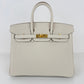 Birkin25 バーキン25 Stamp-W W刻印 Togo トゴ Craie クレ GHW ゴールド金具