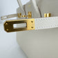 Birkin25 sellier バーキン25 セリエ Craie クレ GHW ゴールド金具 B刻 Epsom エプソン