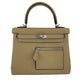 Kelly25 colormatic ケリー25カラーマティック Poussiere プシエール PHW シルバー金具 Stamp-K K刻