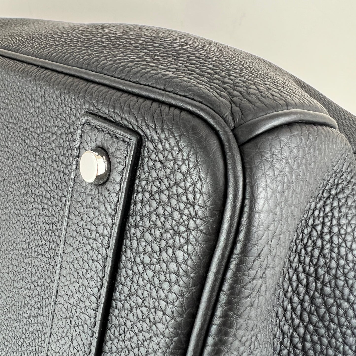 Haut a courries50 multi pocket オータクロア50 マルチポケット Black ブラック Togo トゴ PHW シルバー金具 Stamp-W W刻印
