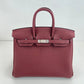 Birkin25 バーキン25 Rouge H ルージュアッシュ　PHW シルバー金具 tamp-K K刻
