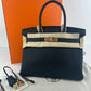 Birkin25 バーキン30 Black ブラック Togo トゴ PMBHW シャンパンゴールド金具 Stamp-K K刻印