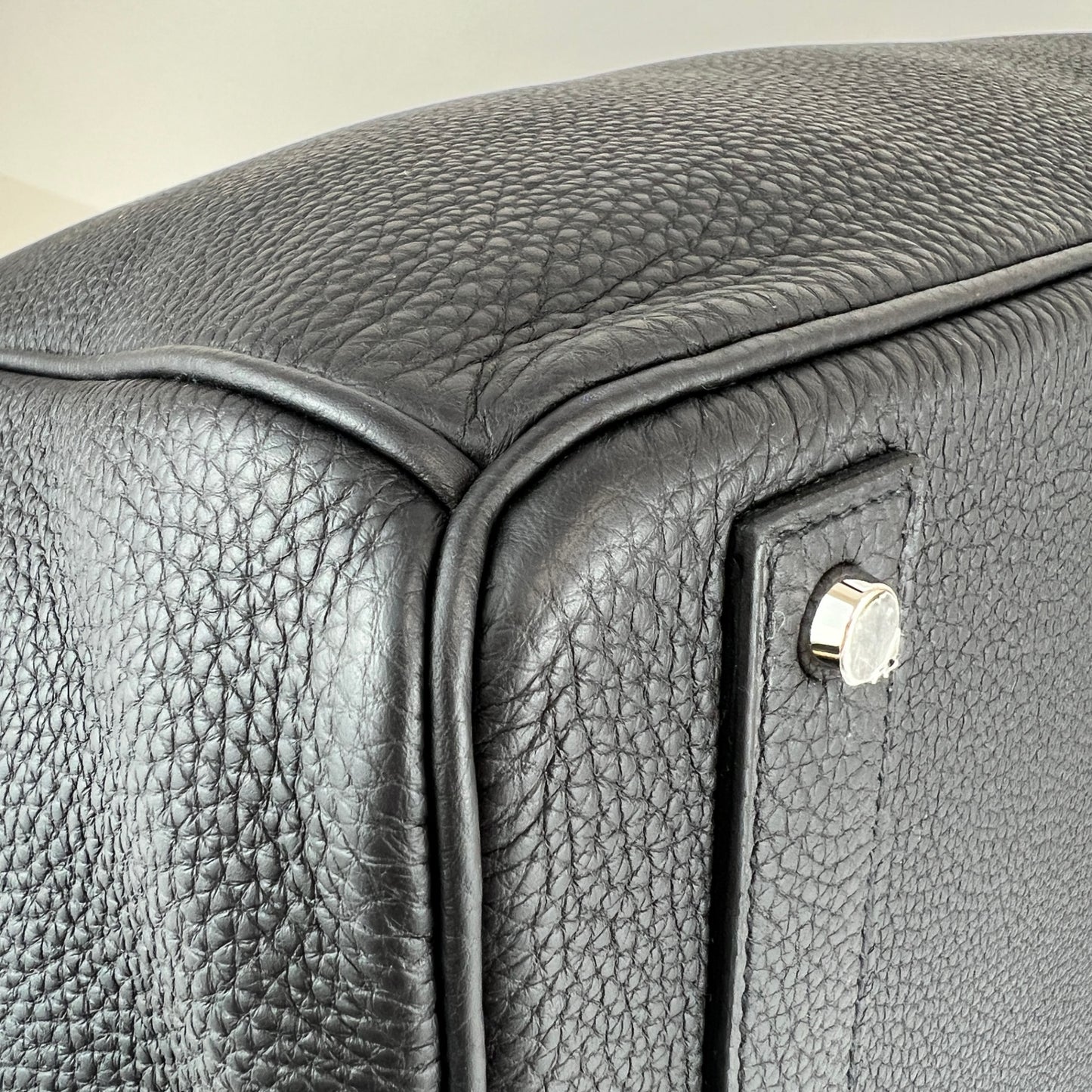 Haut a courries50 multi pocket オータクロア50 マルチポケット Black ブラック Togo トゴ PHW シルバー金具 Stamp-W W刻印