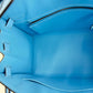 Birkin25 sellier バーキン25 セリエ Celeste セレステ U刻 PHW シルバー金具 Epsom エプソン