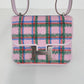 Constance mini tartan light コンスタンスミニ タータンライト Mauve pale モーヴペール Swift スイフト PHW シルバー金具 Stamp-K K刻印