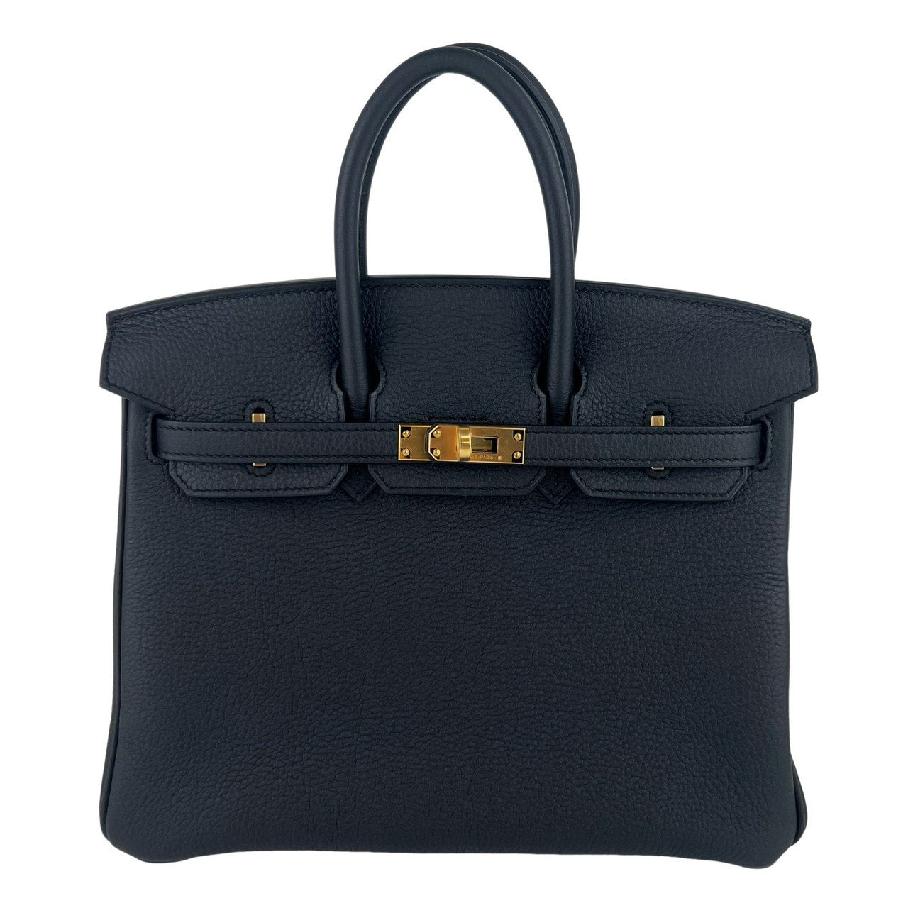 Birkin25 バーキン25 Black ブラック GHW ゴールド金具 W刻印 Togo トゴ