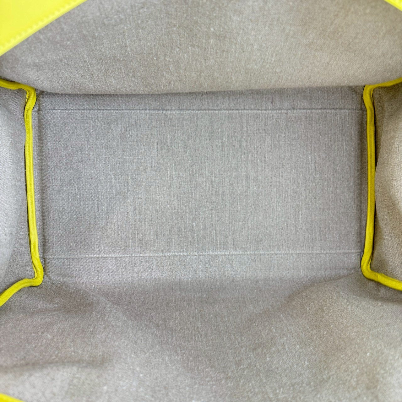 Haut a courries 40 Combi オータクロア40コンビ　Yellow イエロー　PHW シルバー金具　Stamp-D D刻印