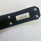 Kelly double bracelet レザーブレスレット ケリー T5 Black ブラック