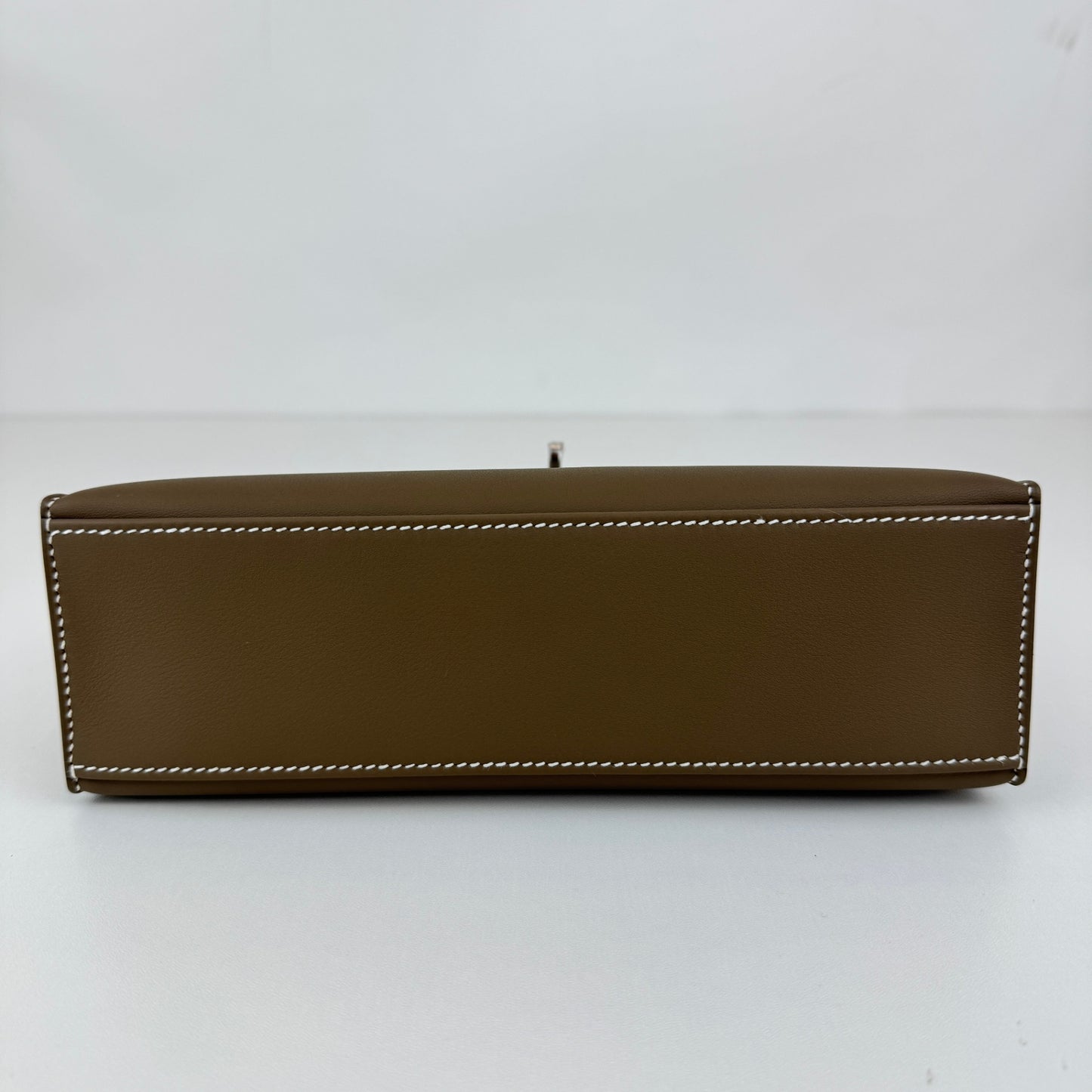 Pochette kelly ケリーポシェット Etoupe エトープ PHW シルバー金具 Stamp-K K刻印 Swift スイフト