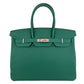Birkin35 バーキン35 Vert moyen ヴェールモワイヤン Togo トゴ PHW シルバー金具 Stamp-K K刻印
