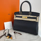 Birkin30 バーキン30 Black ブラック  GHW ゴールド金具 Togo トゴ Stamp-K K刻印