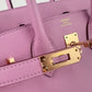 Birkin25 バーキン25 Stamp-W W刻印 Swift スウィフト Mauve sylvester モーヴシルベストル RGHW ローズゴールド金具