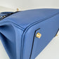 Birkin30 バーキン30 Blue tie ブルータイ Togo トゴ PMBHW シャンパンゴールド金具 Stamp-K K刻印