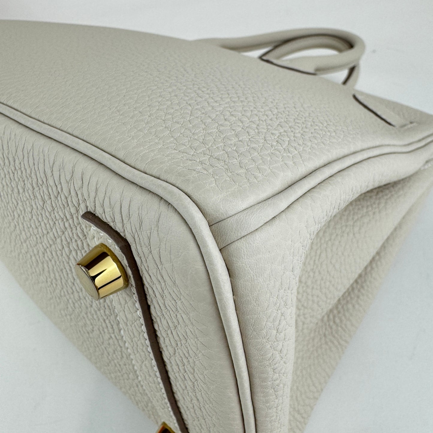 Birkin25 バーキン25 Craie クレ  GHW ゴールド金具 Togo トゴ Stamp-W W刻印