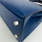 Hermès エルメス Kelly25 ケリー25 Stamp-W W刻印 Madame/Crocodile マダム/クロコダイル Deep blue ディープブルー PHW シルバー金具
