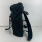ミディアム トレッキング バックパック ナイロン ブラック シルバー金具