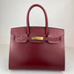 Birkin30 sellier バーキン30セリエ Stamp-K K刻印 Box calf ボックスカーフ Rouge H ルージュアッシュ GHW ゴールド金具