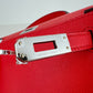 Mini kelly ミニケリー Stamp-K K刻印 Madame マダム Rouge de coeur ルージュデクール PHW シルバー金具 2WAYバッグ ショルダーバッグ ハンドバッグ