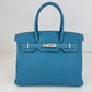 Birkin30 バーキン30 New blue jean ニューブルージン PHW シルバー金具 Stamp-W W刻印 Togo トゴ