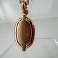 Hermès エルメス Mini Maillon pendant ミニ マイヨン ペンダント メタル Marron grace / Rosegold ：マロングラッセ / ローズゴールド