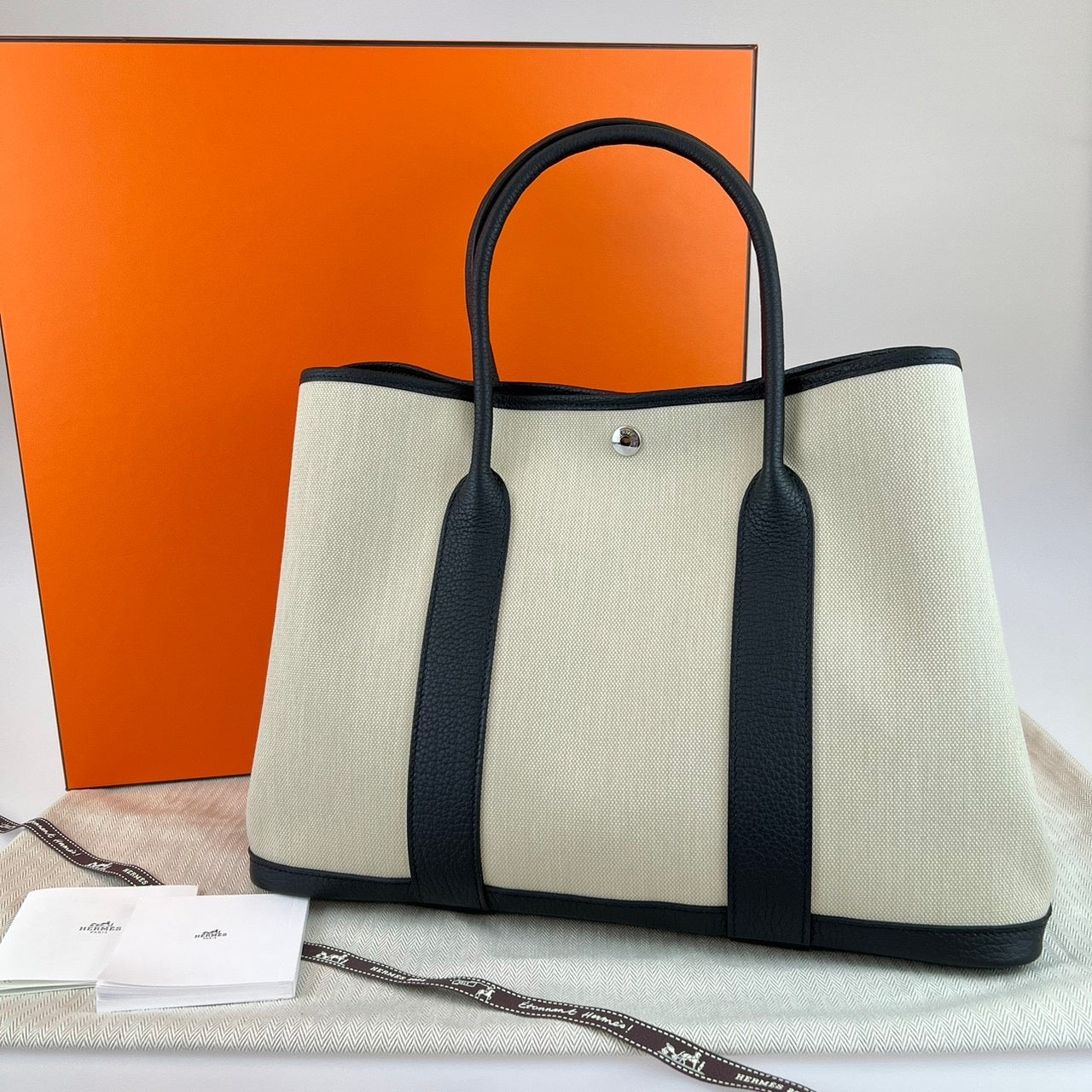 新品 B刻 HERMES エルメス ガーデンパーティーPM 36 トートバック